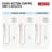 Delta Round Contemporary Push-Button Shower Valve Trim, Stainless (Valve Not Included)-128551152