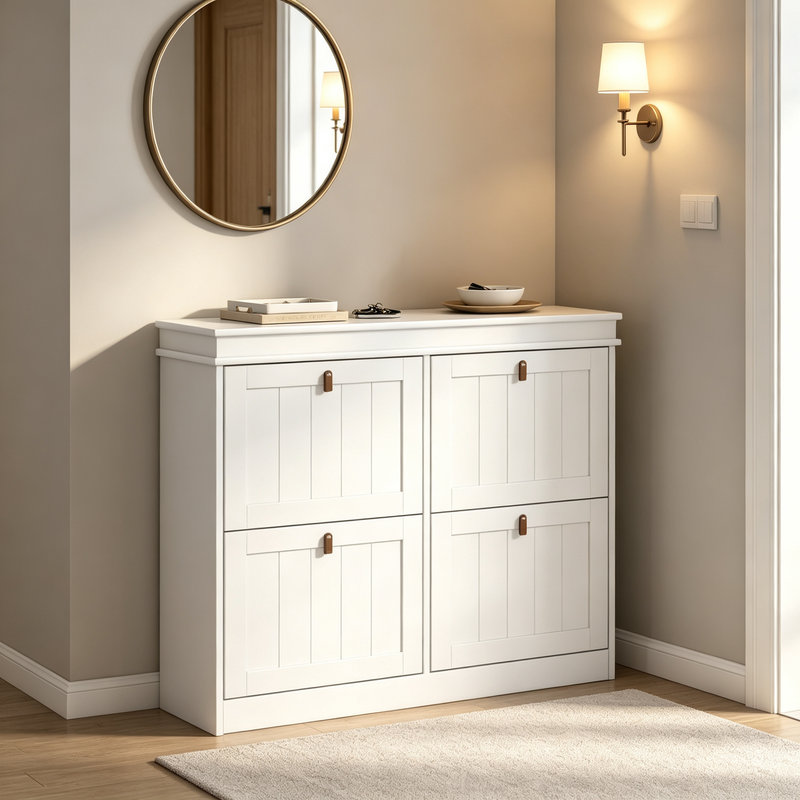 20 Pair Flip Down Shoe Storage