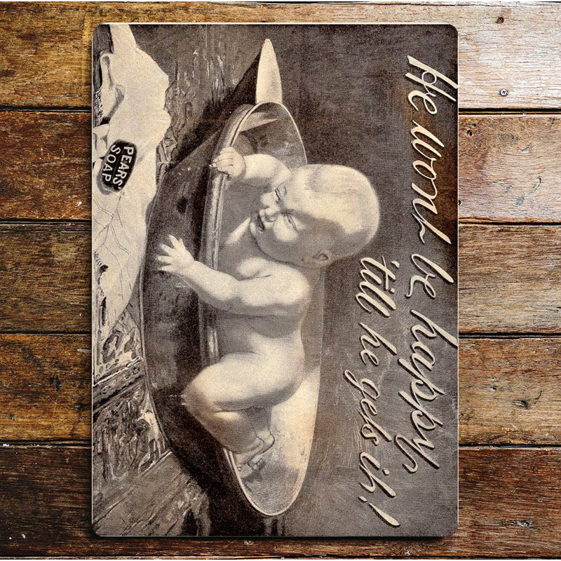 Handmade People Wall Decor on Metal, 28cm H x 40cm W