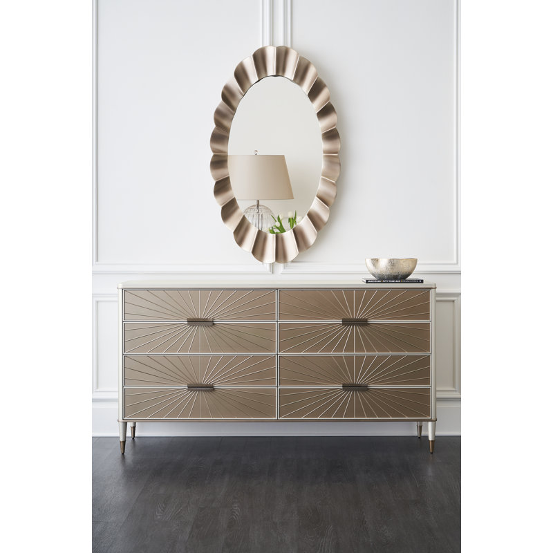 Valentina 8 - Drawer Solid Wood Dresser