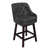 Dappled Black Seat/Espresso Frame selected