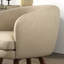 Chaise d'appoint pivotante beige sable