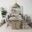 Vase de table en céramique 9,64 "gris / beige Lanier