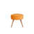 100% polyester orange est en rupture de stock
