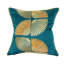 Housse de coussin en jeté brodé Fernly