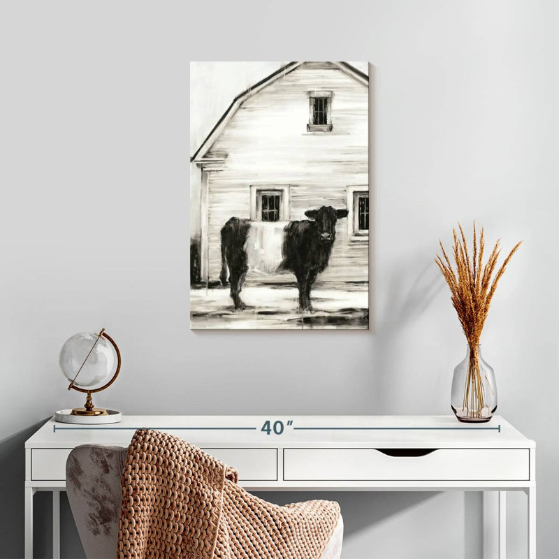 Brampt Belted Galloway I, 24" H x 16" W
