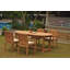 Kenyon Outdoor 11 - Piece Teak Dining Set-1836614485-1771077975