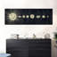 Système solaire minimaliste sur toile-1375559900