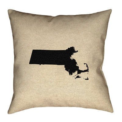 Housse de coussin Katelyn Smith Massachusetts Cptton