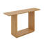 Console avec coins arrondis, base en U pour un placement facile, table minimaliste élégante-405962276