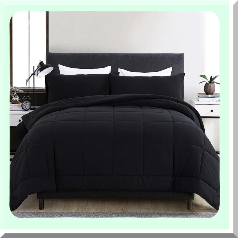 CozyDreams Comforter Set - 3 Piece Bed in a Bag, Wrinkle and Fade Resistant Bedding Set, Luxurious and Comfortable