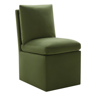 Chaise d'appoint rembourrée Alayaa