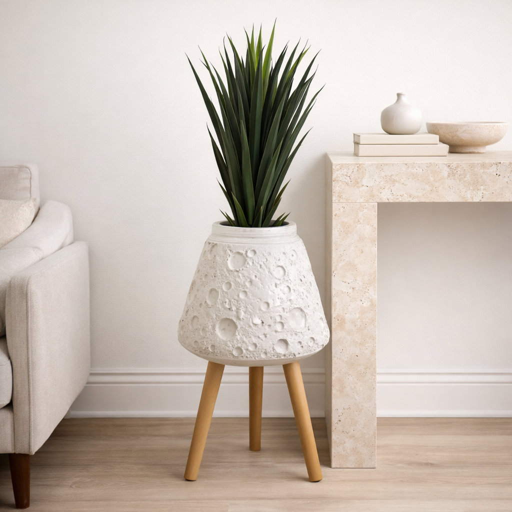 Cement Indoor Cachepot - Image 5