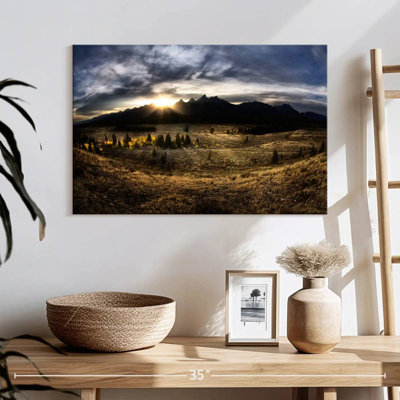 Alvord The Grand Tetons In Wyoming