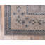 Tapis gris / ivoire / bleu Gwendolyn-466855010