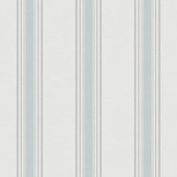Spring Blossom Stripes Fabric Effect Design 33' x 21" Wallpaper Roll