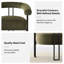 Fauteuil d'appoint moderne 3 po Kristinn-121348720