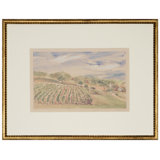 Wine In The Valley II Print by Daughdrill