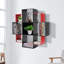 Bibliothèque flottante H 35,43 "x l 35,43" Kell