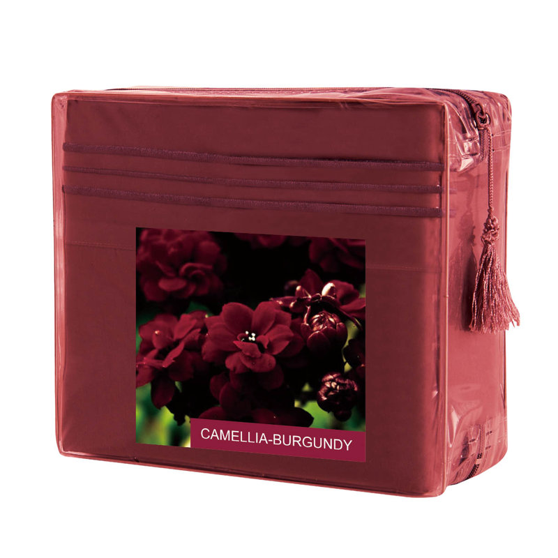 Sheet Set, Burgundy, Twin