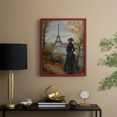WOMEN Series DCV, reproduction encadrée - bois massif