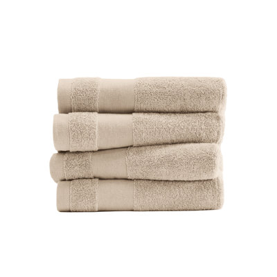 Ensemble de 4 essuie-mains 100% coton