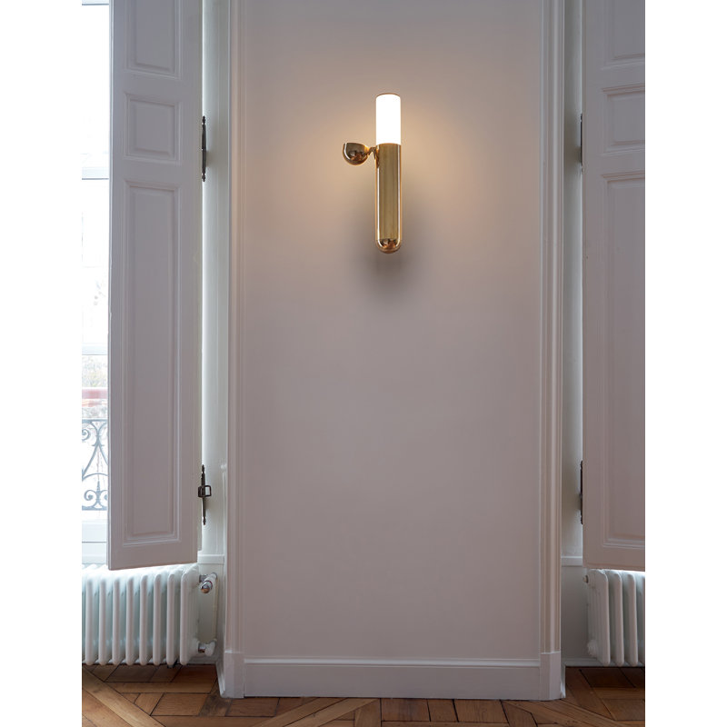 ISP Solid Brass LED Flush Mounted Sconce