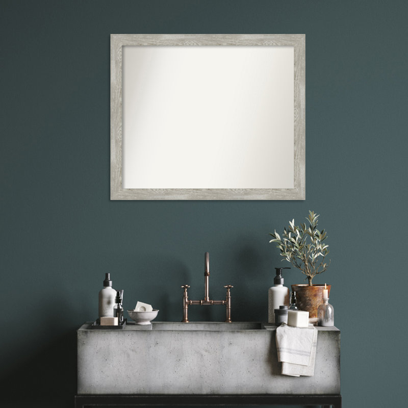 Miroir de salle de bain Regen, Rectangle, 28,5 po x 33,5 po