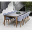 Peacock Patio Dining Armchair with Cushion-30317220