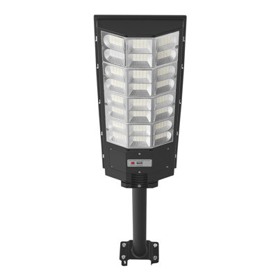 8000W Solar Street Lights Outdoor, 450000LM, Commercial Parking Lot Lights Dusk to Dawn, LED Flood Security Lamp with Motion Sensor, IP67 Waterproof Outdoor Lighting, for Driveway Yard, 2 Pack