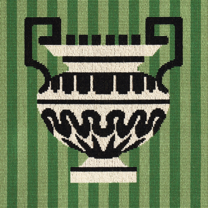 Clermont Épinglé Fabric, Green