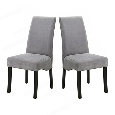 Set Of 2 Upholstered Dining Side Chairs