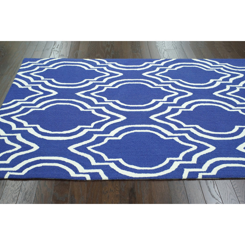 Schuyler Wool Geometric Indoor Rug, 5' x 8'
