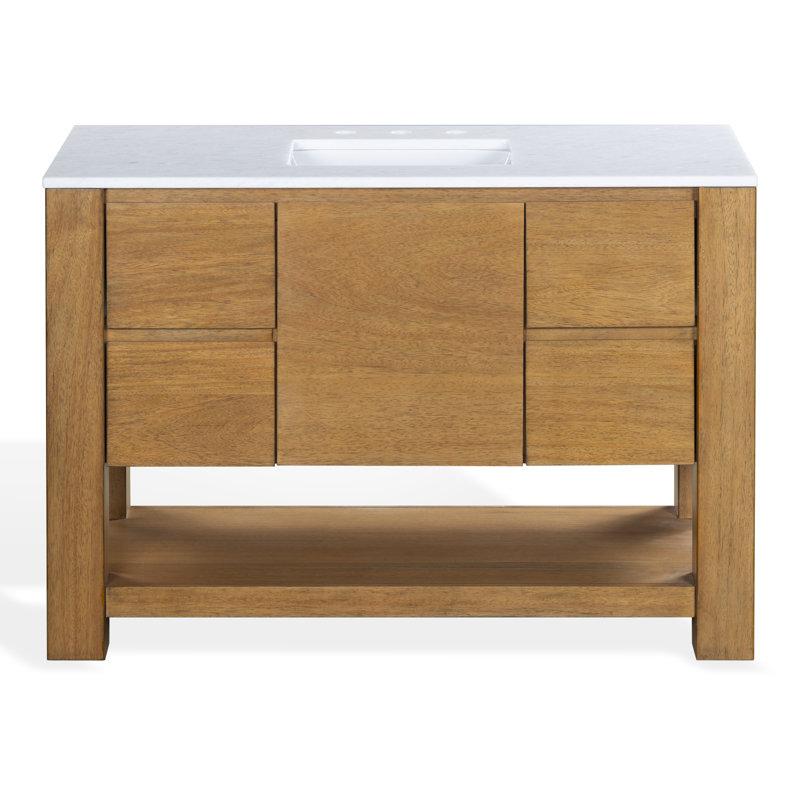 Bertino Single Sink Bathroom Vanity, 48"