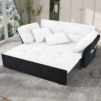 Convertible Pull Out Sofa Bed Queen Size