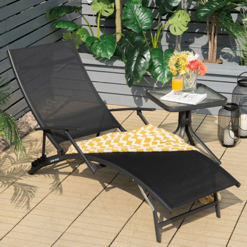 Méridienne 2 pièces pliable empilable avec accoudoirs