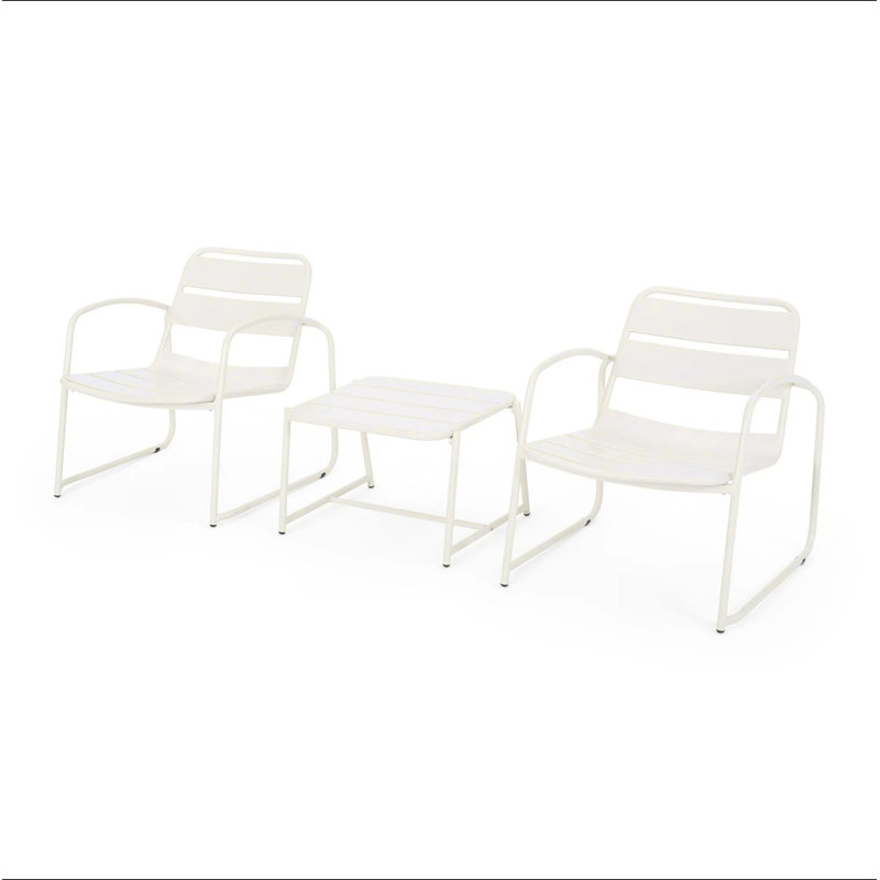 CONRAD CHAT ENSEMBLE, Blanc mat