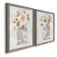 Mini Bouquet I - Ensemble de 2 peintures sur toile encadrées-764017709-764017698