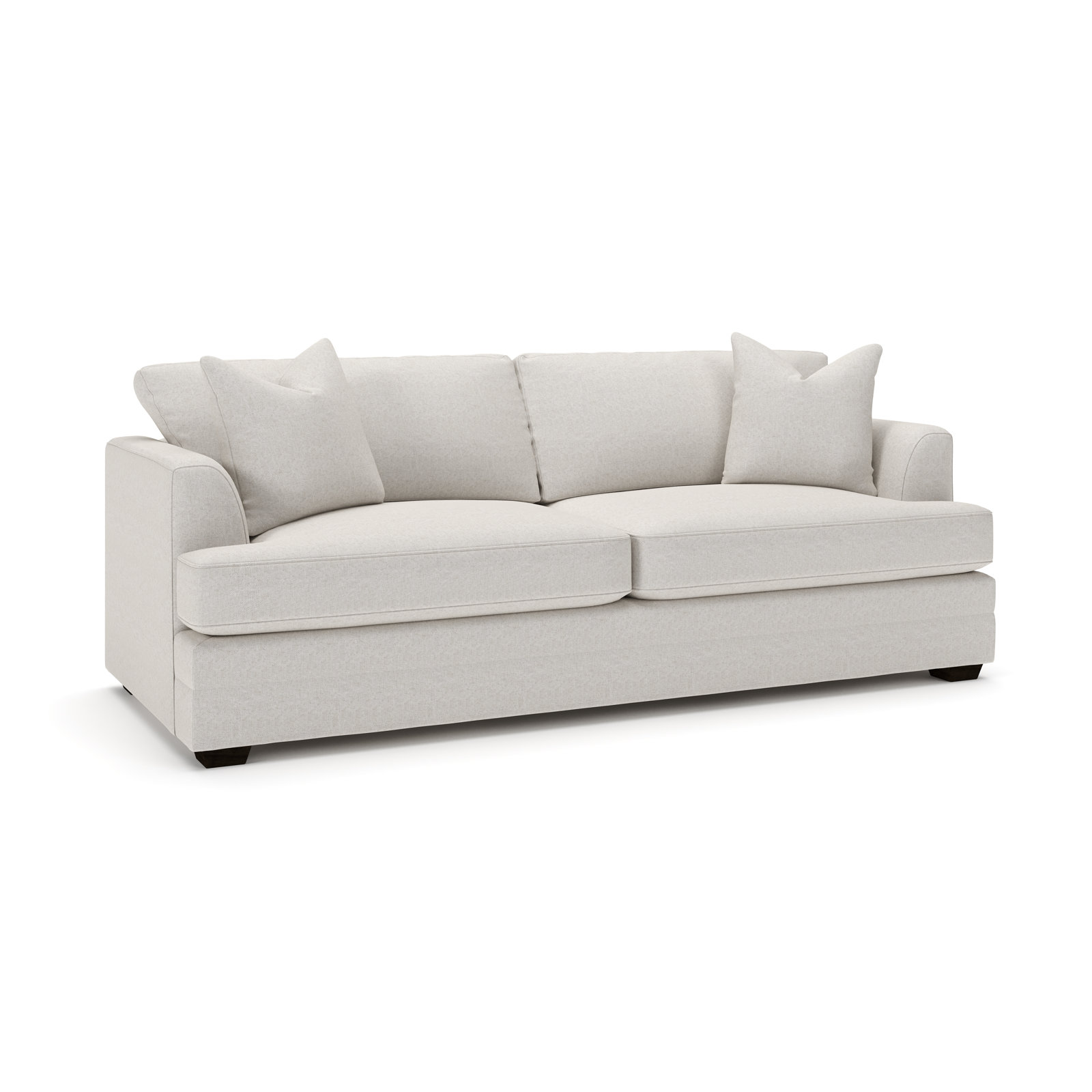 Edan 92'' Sleeper Sofa, Macarena Light Gray Canvas