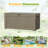 125 Gallons Water Resistant Lockable Deck Box-133215231
