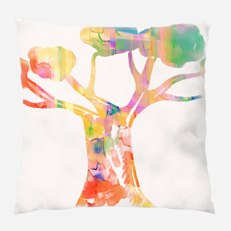Coussin watercolour Bostic, Intérieur, Microsuède