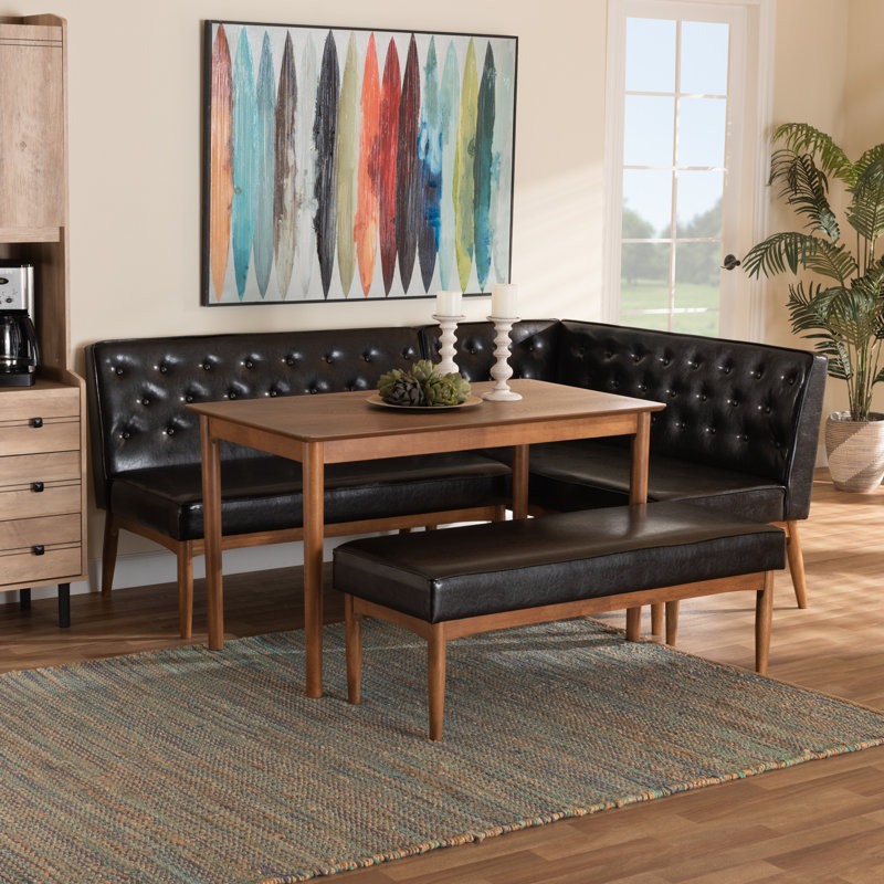 Ensemble repas pour 5 personnes Cherianne, Noir