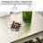Rolling Kitchen Cart With Stainless Steel Countertop(No Include Stool)