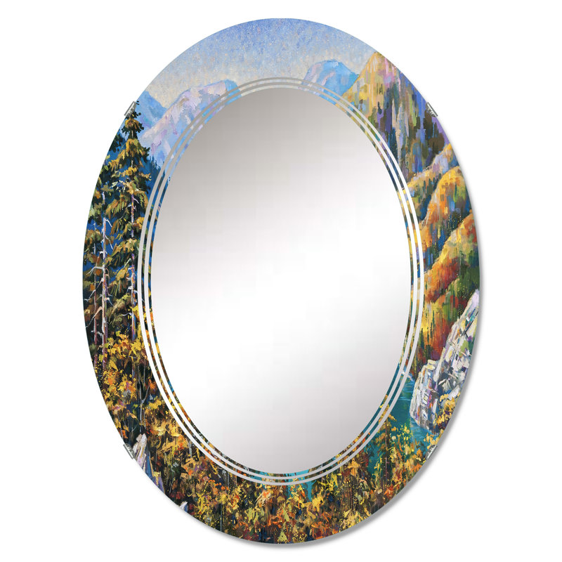 Flat Wall Mirror, 30" x 20"