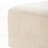 Rectangular Upholstered Linen Fabric Ottoman Bench