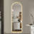 65" X 21" Shatterproof Led Wall Mirror With Smooth Dimming, Symmetrical Design, Ideal For Entryways Full Length Lighting, Stepless Brightness, Contemporary Spaces