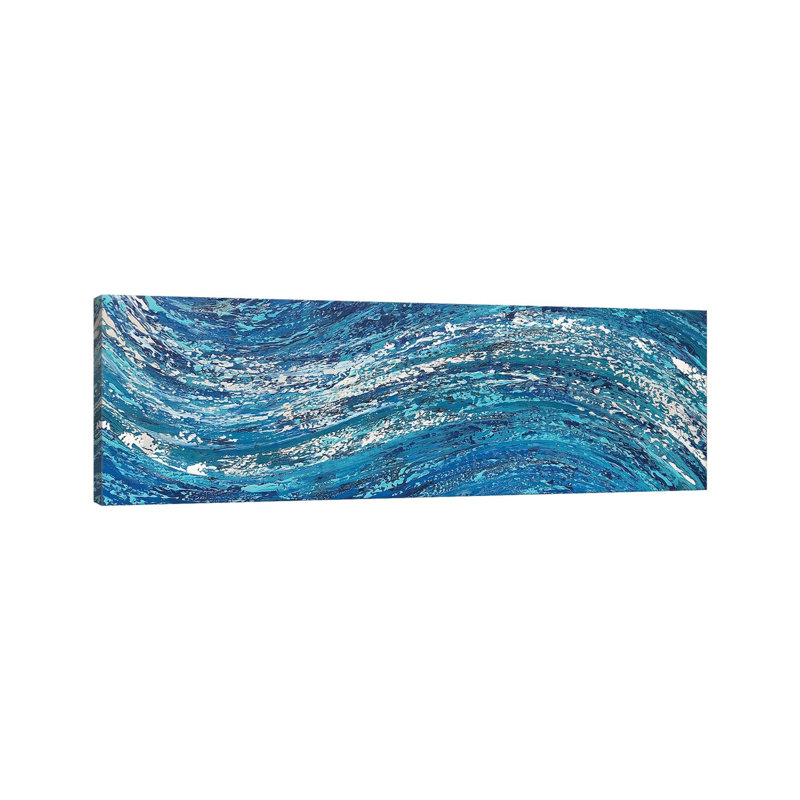 Ecstatic Motion II by Alicia Dunn - Wrapped Canvas Panoramic Painting
