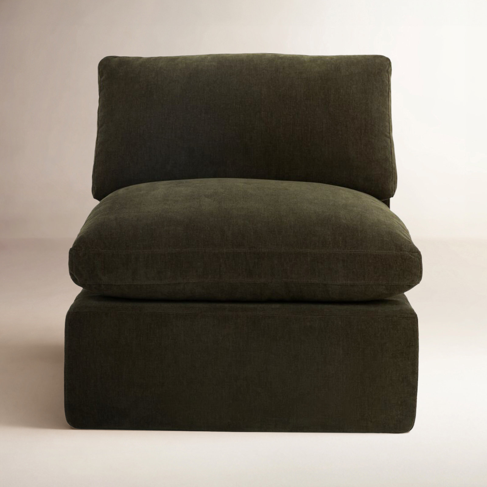 Siegler Slipper Chair, Green