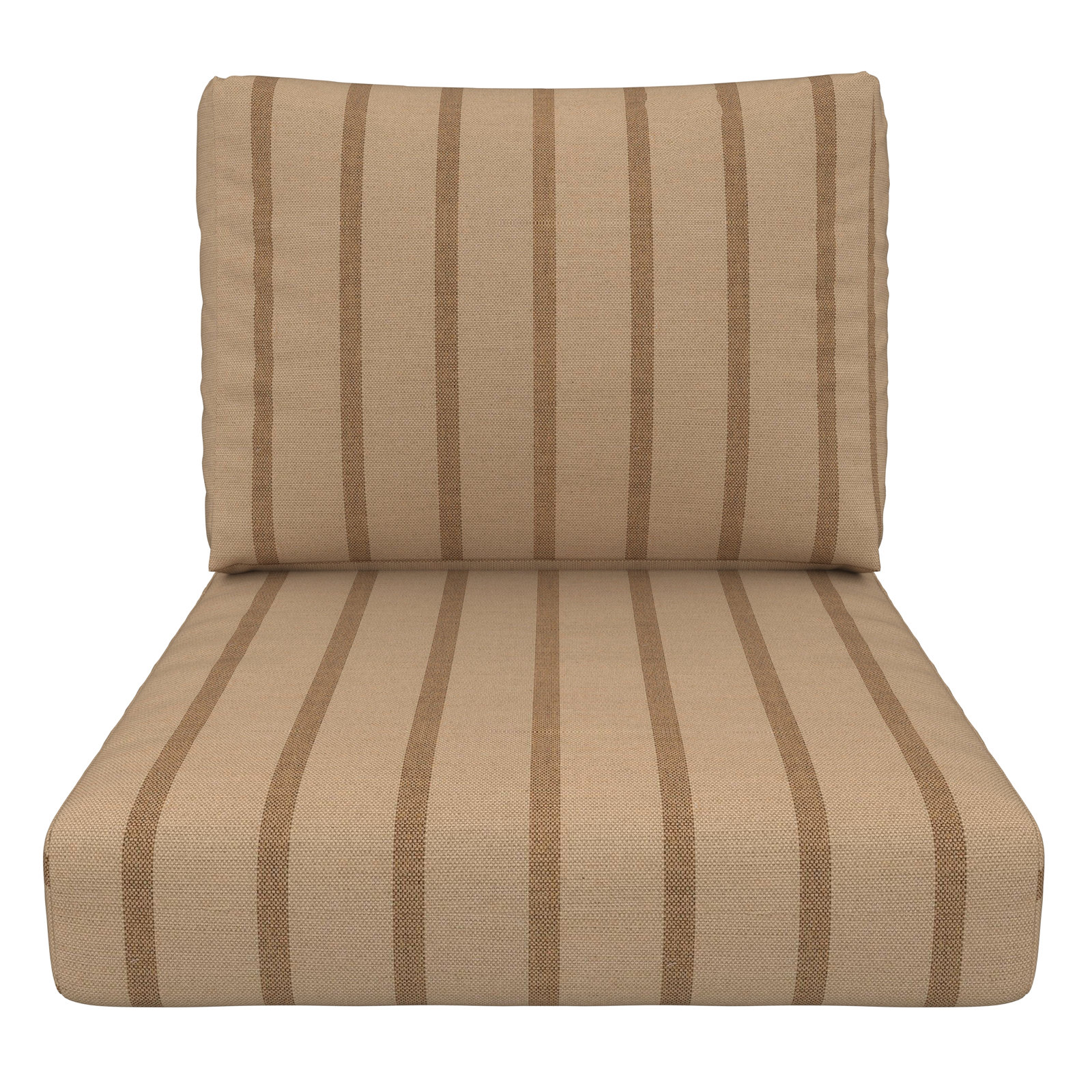 Lani Sunbrella Outdoor Lounge Chair Cushion, Unwind Driftwood