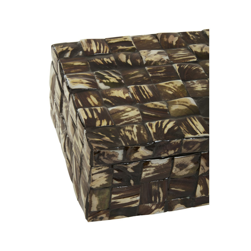 Gurpreet Decorative Box, 10cm H x 24cm W x 19cm D